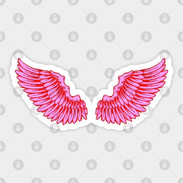 Phoenix Wings Sticker by Delta Zero Seven